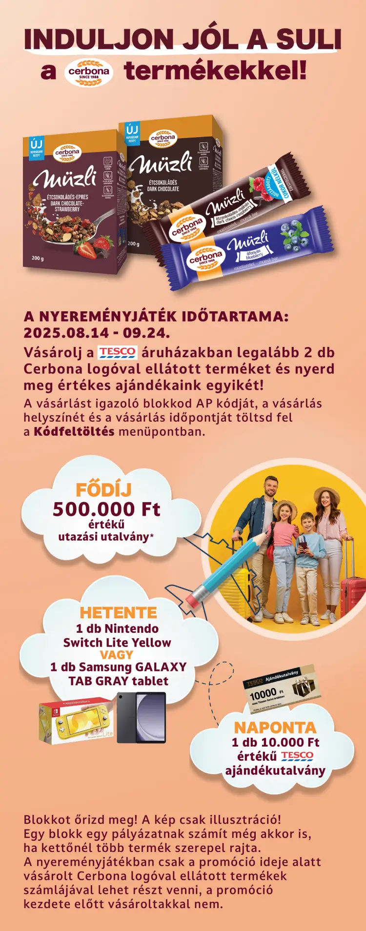 A promóció plakátképe.